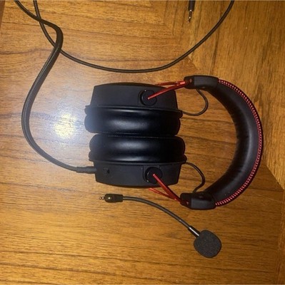 HyperX Cloud Alpha Wired Over-Ear Gaming Headset Boom Mic 3.5mm Black/Red