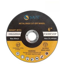 50 Pack 6 inch Cut-Off Wheels For Grinder Stainless Steel & Metal Cutting Disc