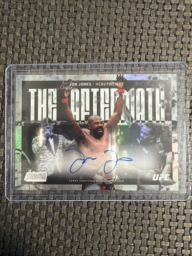 Jon Jones - 2026 Topps Stadium Club UFC The Aftermath Autographs #MSA-JJ