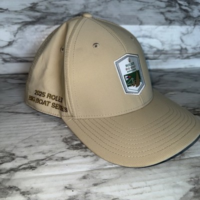 Rolex 2025 Series Big Boat Regatta Sailing Tan Snapback Embroidered Hat LYONS?