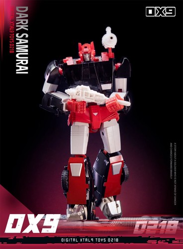 Digital Xtal 9 Toys Sideswipe DX9 D21B G1 Dark Samurai MP Action Figure in stock - Picture 4 of 10