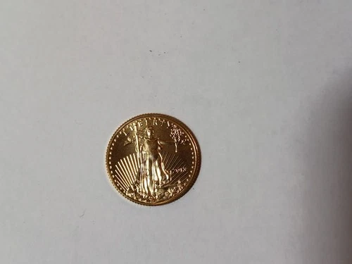 2013 $5 American Gold Eagle Uncirculated 1/10 oz Gold Coin