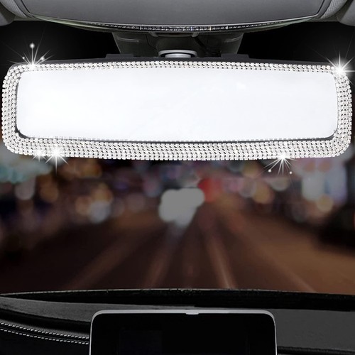 LivTee Bling Car Rearview Mirror, Decorations Rear View Mirror with HD Glass,... - Picture 5 of 6