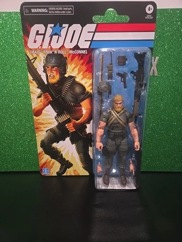 Hasbro! G.I. Joe Classified "Retro Carded" Craig Rock 'N Roll McConnel 6"