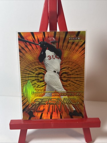 2000 Fleer Mystique Ken Griffey Jr. Seismic Activity #1SA Reds