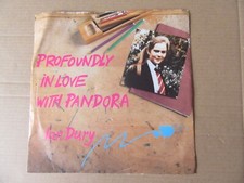 IAN DURY Profoundly In Love With Pandora/Eugenius. Vinyl 45.EMI (1985). VG