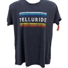 Original Retro Brand Blue & Red Breathable T-Shirt | Made in USA