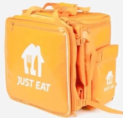 Just Eat Thermal Food Delivery Rucksack Backpack Bike Bag-Brand