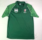 World Cup 2023 France Polo Shirt Men's Xl Green Ireland National Rugby Union
