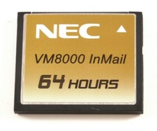NEC Univerge VM8000 InMail 64 HOUR 670966 V2.30T (G) Compact Flash Card WARRANTY