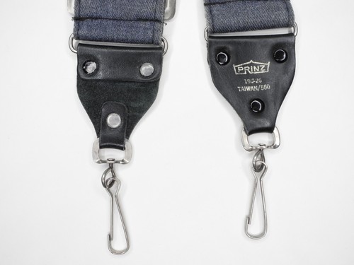 Prinz Vintage 2" Denim Appareil Photo Sangle de Cou avec Clips Métal Nikon Canon Sony Pentax - Photo 5 sur 11