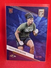 2023 Elite TAVIUS ROBINSON #185 Rookie RC Baltimore Ravens BLUE **12/99**