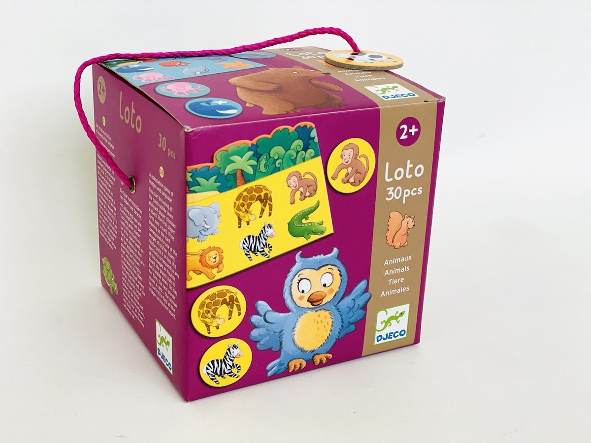djeco loto 30 pieces animals dj08120 | eBay