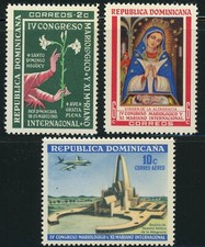 Dominican Republic #611-612 #C140 Postage Airmail Latin America Stamps 1965 MNH