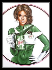 Castrol, Retro metal Aluminium Sign vintage / man cave / Garage