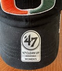 Miami Hurricanes Football Black “U” Logo Women’s Hat - Brand New Rare Exclusive — photo 2