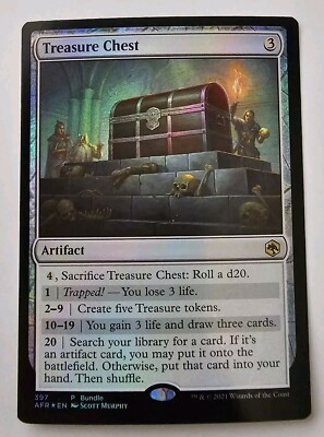 treasure chest mtg card Chaos Draft Box Set main image 1