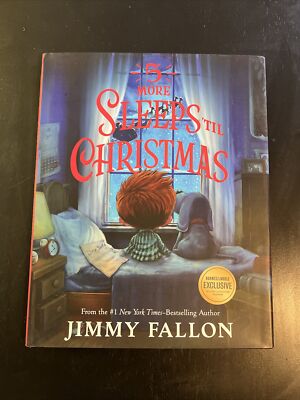 5 More Sleeps Till Christmas - by Jimmy Fallon (Hardcover) - NEW-FREE SHIPPING