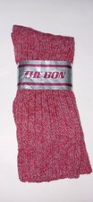 Rare Women's Vintage Boot Socks The Bon Pink Thick Warm Retro 80s Excellent Cond
