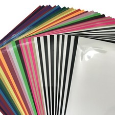 1 Sheet 12"x10" Heat Transfer Vinyl Iron on HTV for T Shirt Cricut Silhouette