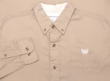Whataburger Manager Employee Uniform Work Shirt, Button, Mens Size Medium