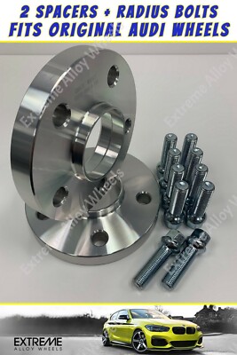 Alufelgen Spurverbreiterung 20mm für Audi A6 A8 TT Q2 Q3 R8 Original Alu 5x112 57,1