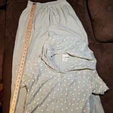 VTG BENTLEY BLOUSE AND SLACKS ACETATE/RAYON MADE IN USA MED TOP / SMALL PANTS