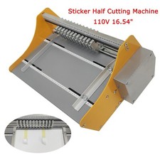 420mm A4 Sticker Half Cutting Machine 110V 16...