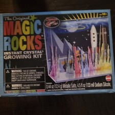 The Original Magic Rocks Instant Crystal Growing Kit - Ages 10 NEW