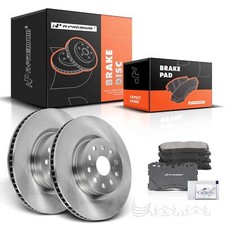 Front Disc Brake Rotors & Ceramic Brake Pads for Lexus LS460 2007-2013 2016-2017