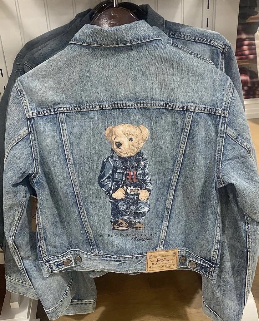 New With Tags Polo Ralph Lauren Women's Polo "Jeans Suit Bear" Denim Jacket M
Opens in a new window 