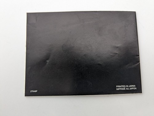 Game Boy Advance SP System Console Booklet Gameboy Instruction Manual - Picture 4 of 4