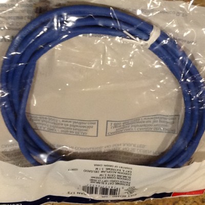 Leviton eXtreme Cat.6 Patch Cord 10 ft feet Blue  / 62460-10L FREE SHIPPING