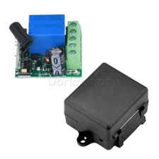 433Mhz 5-60V 1CH Wireless Remote Control Switch Relay Receiver Module with Case