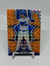 2022 Panini Mosaic Cody Bellinger #56 Reactive Orange Mosaic