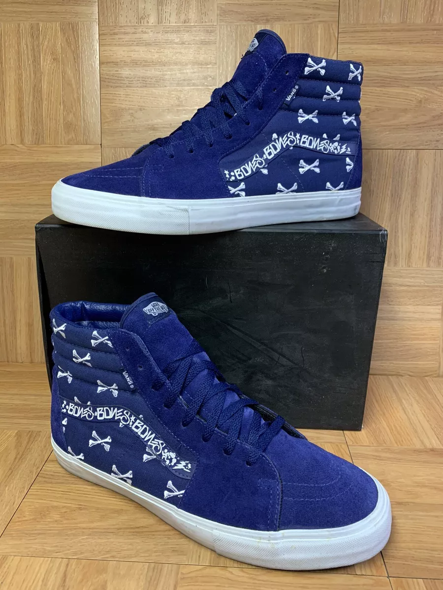 RARE🔥 VANS WTAPS SK8-Hi Crossbones Navy Syndicate S Original Sz 13 Men's  Shoes