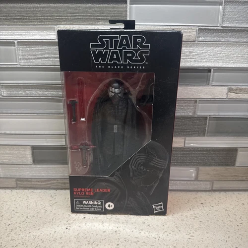 New Star Wars The Black Series #90 Supreme Leader Kylo Ren In Unopened Box