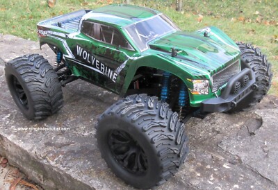 Wolverine Pro RC Truck Brushless Electric 1/10 4WD LIPO 2,4G 1 Yr Warranty