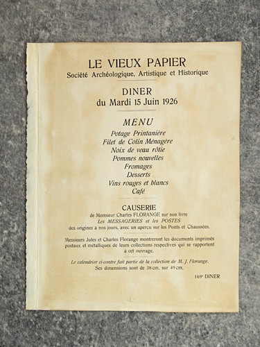 FLORANGE. ETUDE SUR LES MESSAGERIES ET LES POSTES. 1925. - Foto 19 di 24