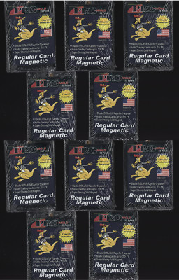 (10-Pack) Pro-Mold 35pt Magnetic Trading Card Holder Regular Size UV One-Touch