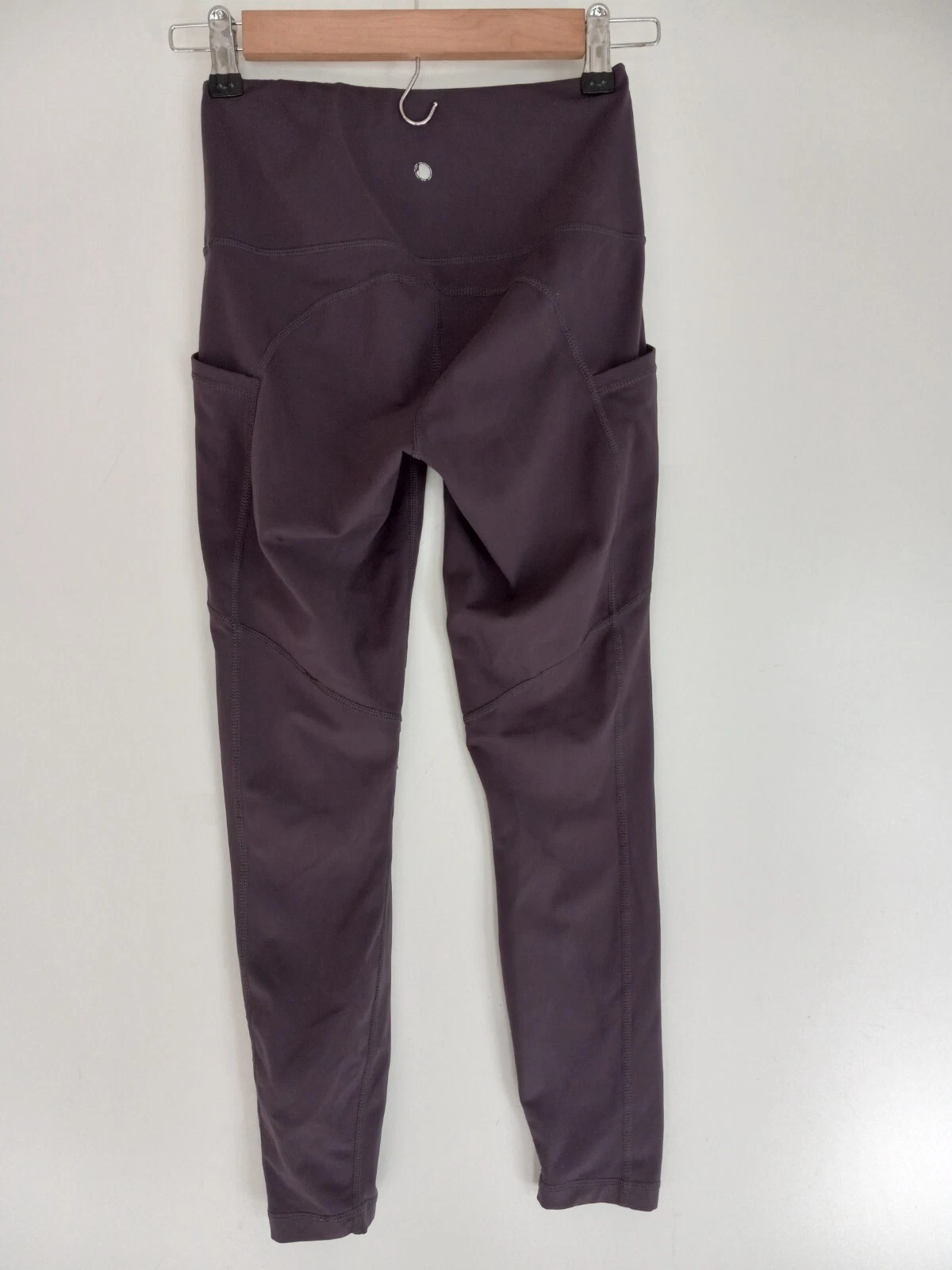 yogalicious lux crop solid pockets pull on leggings