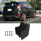 4pcs Matte Mud Flaps Splash Guards Mudguard Mudflaps For Ford Fiesta MK5 MK6 MK7