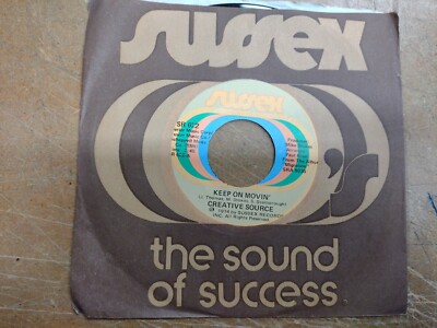 Creative Source-I Just can't See Myself Without You/keep on movin Funk Soul