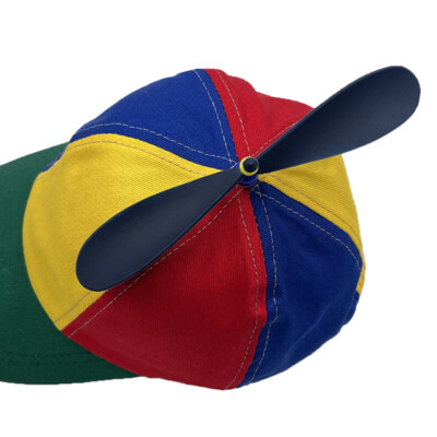 HOT NEW Propeller Hat Detachable Helicopter Top Cap Brim Baseball
