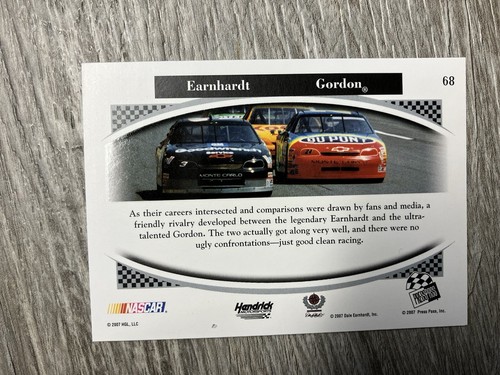 Dale Earnhardt Sr 2007 Press Pass Legends Racing Rivalries Racing Card - Picture 2 of 2