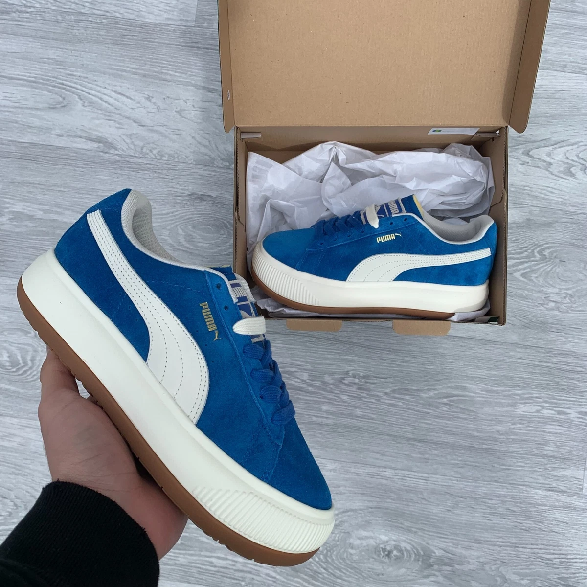 Puma womens sales platform trainers