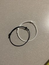 String Bracelet Summer Beach Cord Surfer. free shipping Black, White