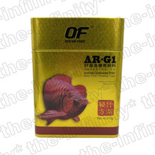 OF OCEAN FREE AR G1 AROWANA CARNIVOROUS PELLET FISH FOOD ENHANCER NO HORMONE