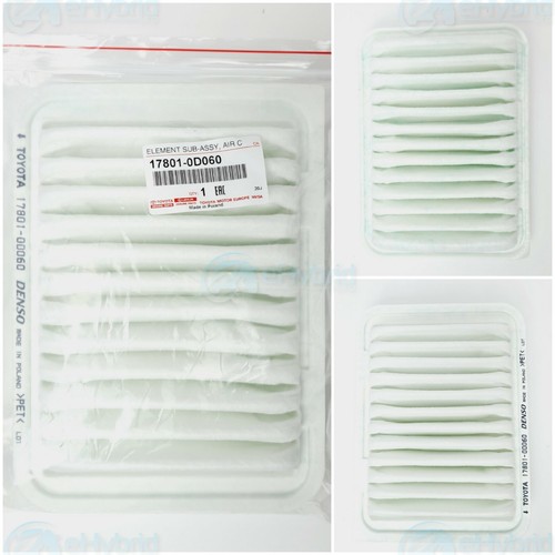 GENUINE TOYOTA YARIS AIR FILTER 1.5L 20172020 BRAND NEW 178010D060