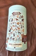 The Dog Lover's 500 Piece Jigsaw Puzzle by Ridley's Factory Sealed New In Box